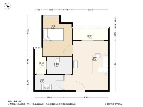 优客联邦三期户型图