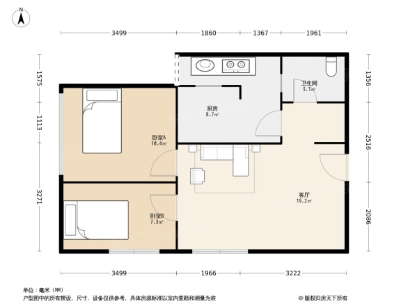 神仙树馨苑户型图