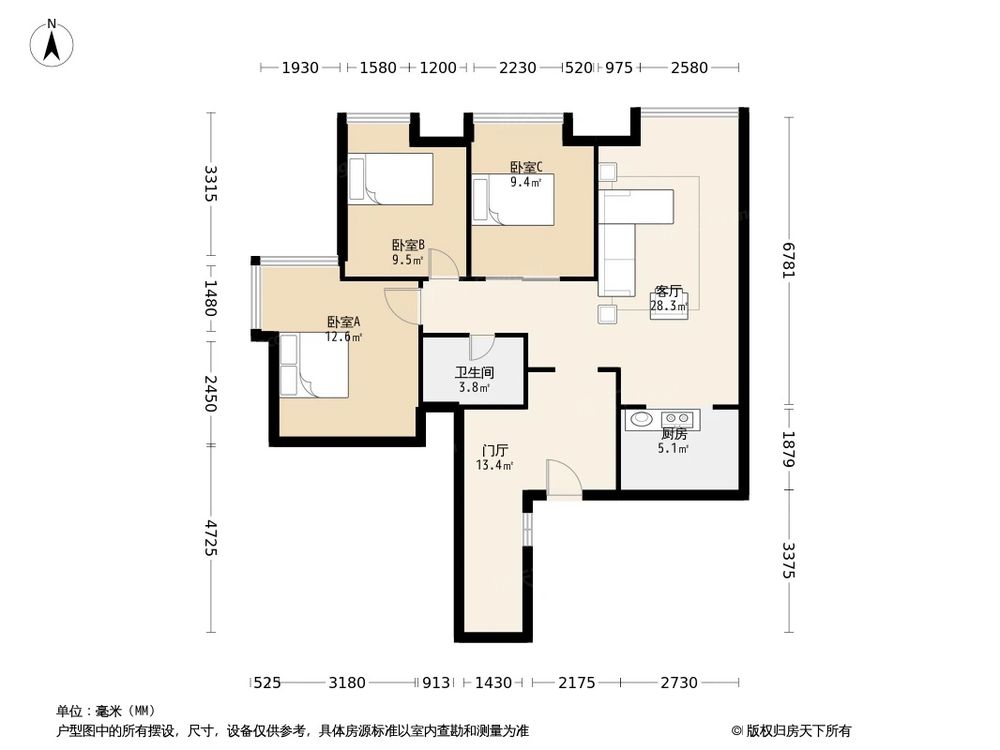 相似户型图