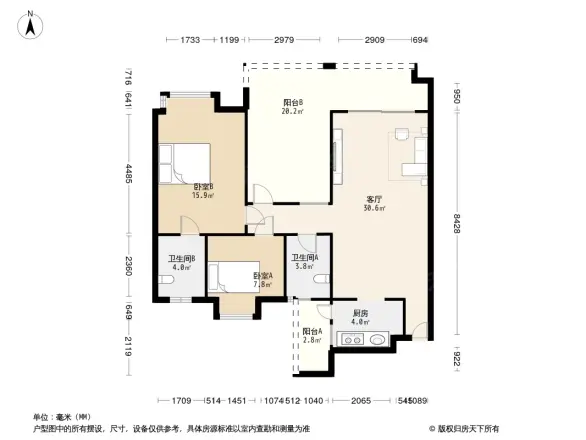 宝峰春天户型图