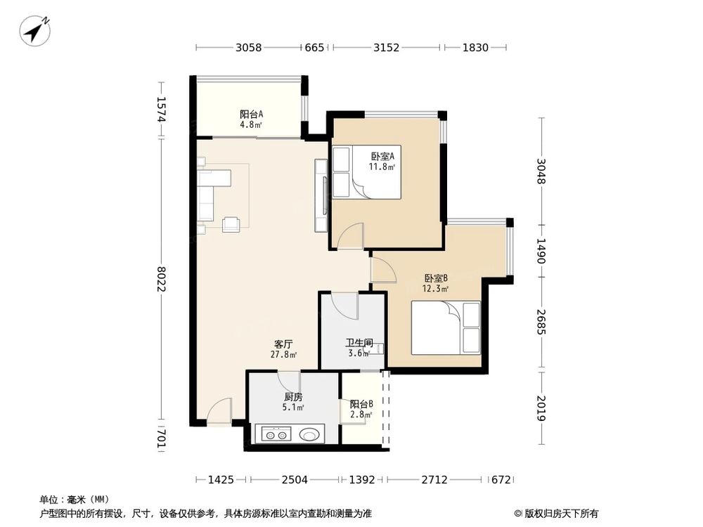 相似户型图