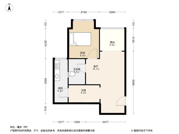 蓝光COCO金沙一期户型图