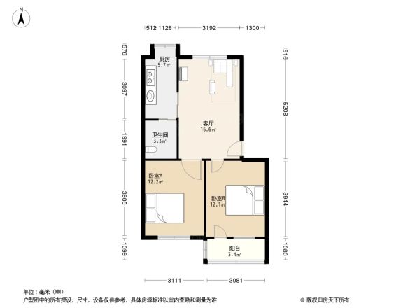 向塘水电工程局宿舍户型图