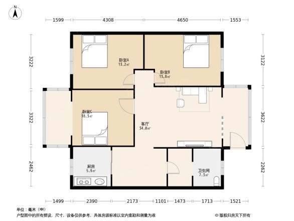 祥和园户型图