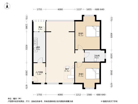 神仙树馨苑户型图