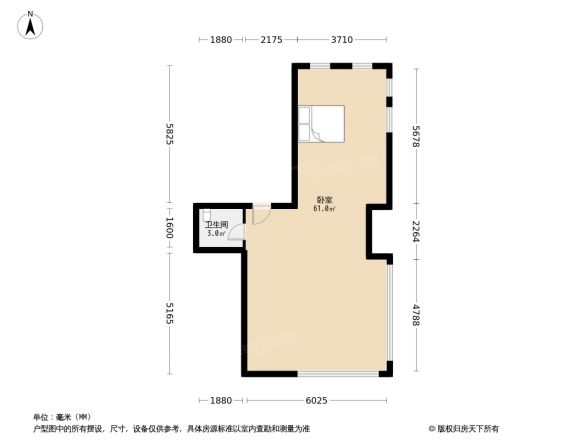 晶岳广场户型图
