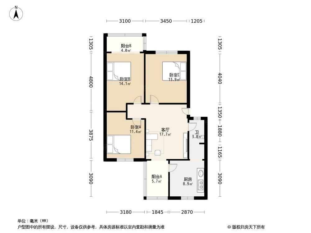 相似户型图
