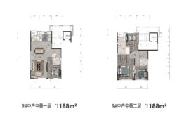 东景庭院4室2厅1厨4卫建面188.00㎡