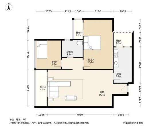 四季香榭户型图