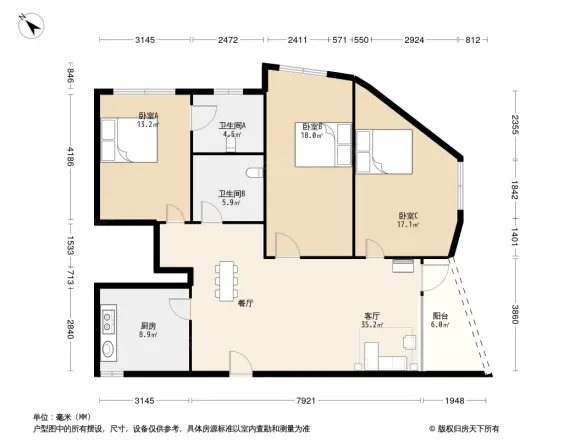 名店城户型图