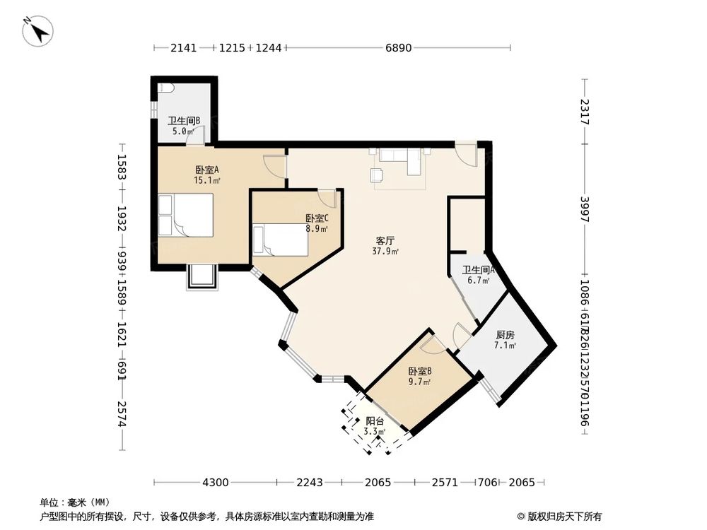 相似户型图