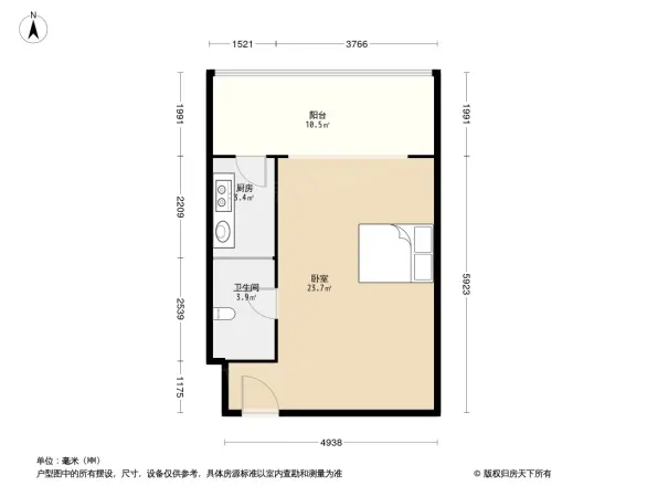 时代100户型图