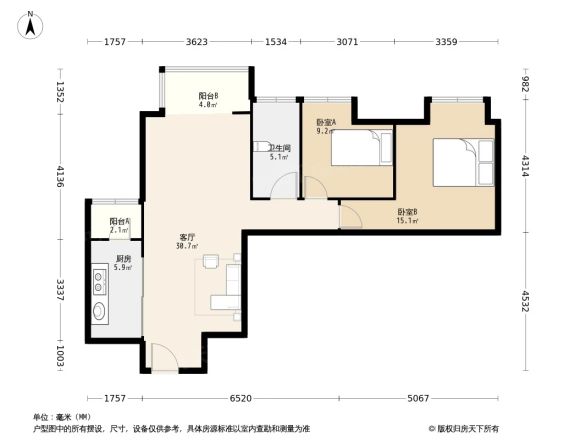 卓锦城四期户型图