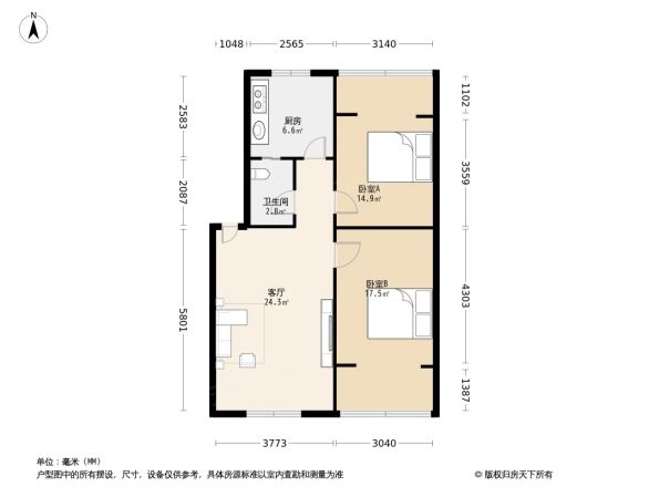 青春岛社区户型图
