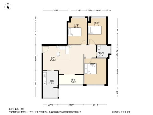金强欧郡户型图