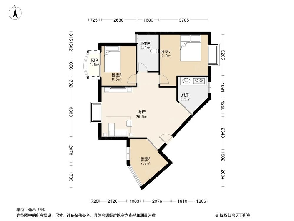 相似户型图