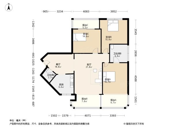 新阳光健康家园户型图