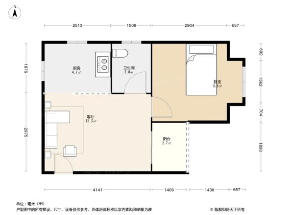 怡丰都市广场小区户型图