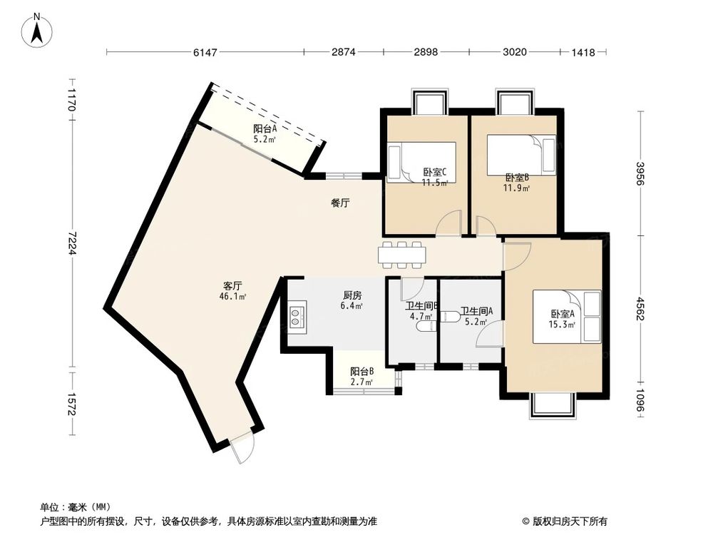 相似户型图