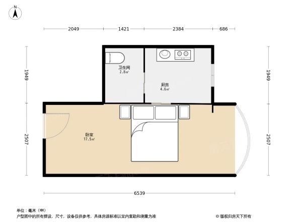 时代阳光花园户型图