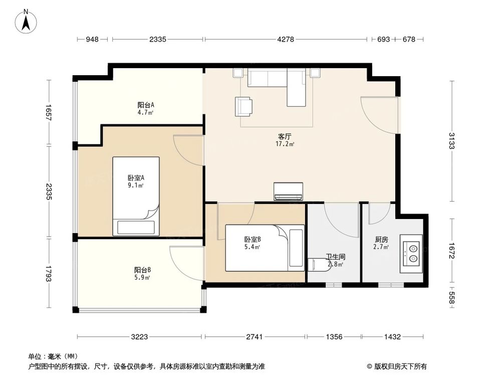 相似户型图
