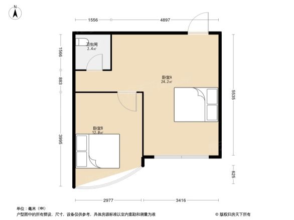 新棕北公寓小区户型图