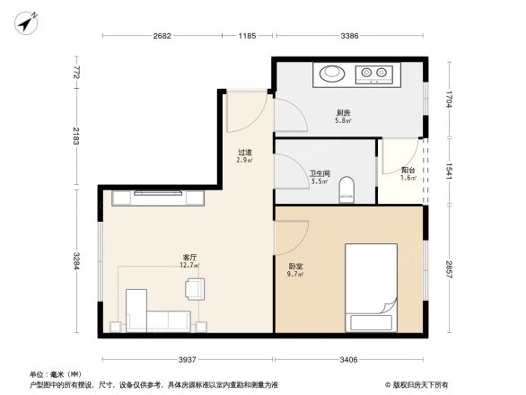 金辉苑户型图