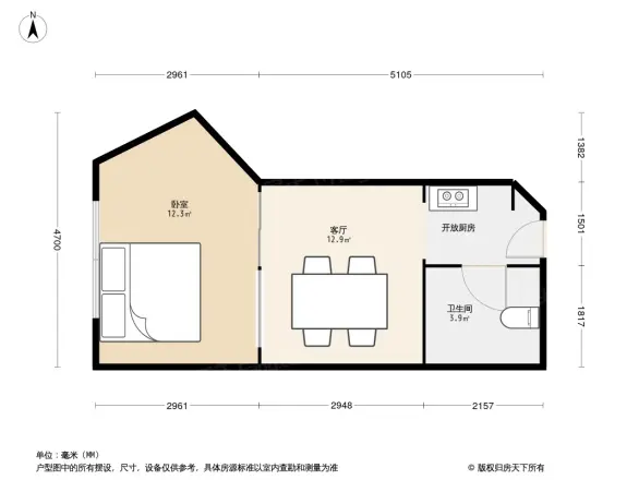 时代凯悦户型图