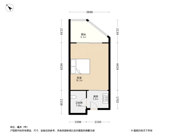 时代凯悦户型图