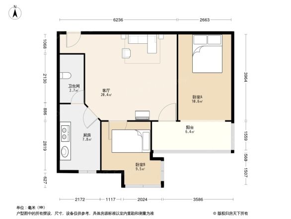 府河苑户型图
