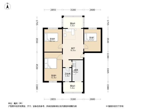 海椒市街60号院户型图