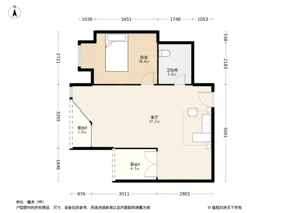 金林大城小室户型图