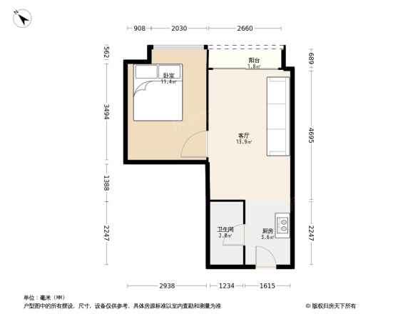 卓越时代广场户型图