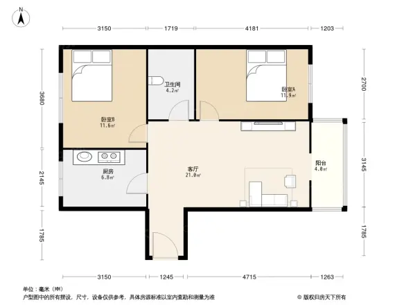 贝森兴园户型图