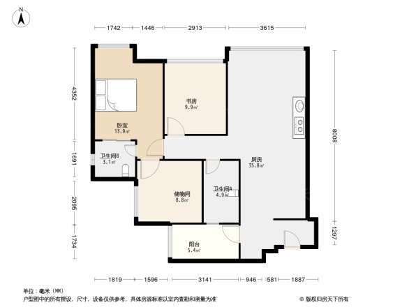 驿都城户型图