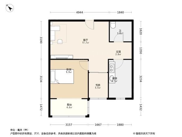 百家苑小区户型图