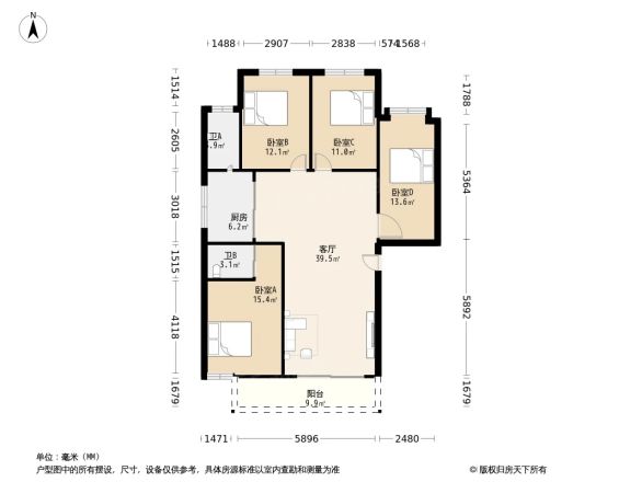 南一小区户型图