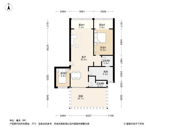 天府南苑户型图