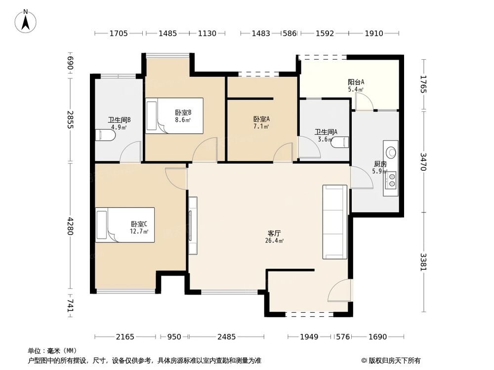 相似户型图