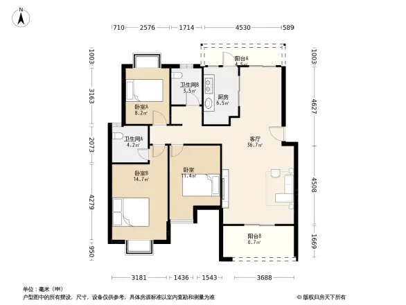 南国雅苑户型图