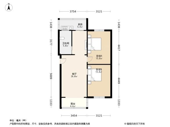 玉通巷5号院户型图