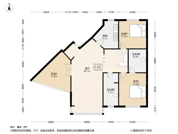 紫薇庭园户型图