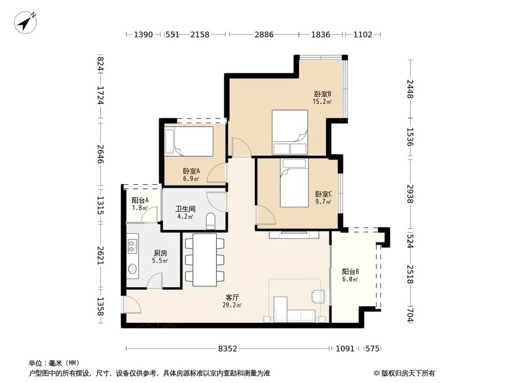 相似户型图