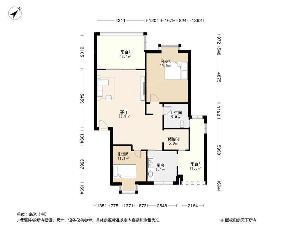 相似户型图