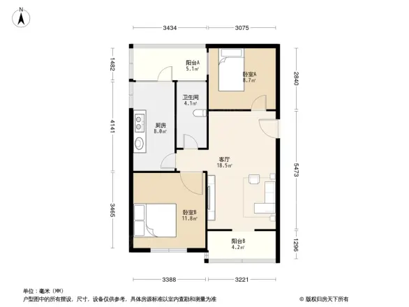 贝森兴园户型图