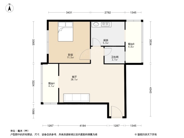 贝森兴园户型图