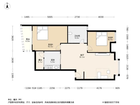 博瑞都市花园户型图