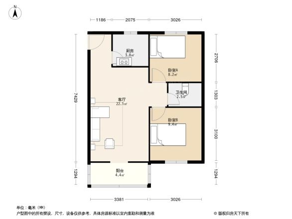 新天地民苑户型图