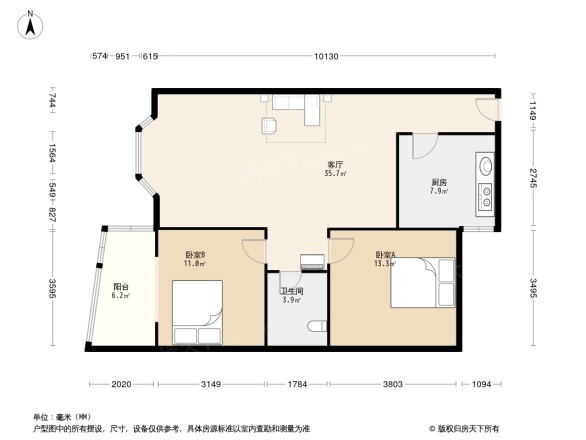 兴元花园户型图