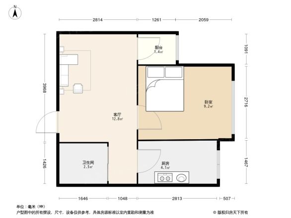 樱花假日户型图